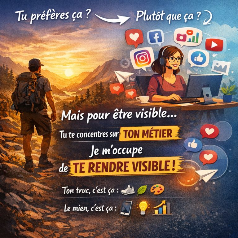 Visibilité en ligne sur les réseaux sociaux pour entrepreneurs